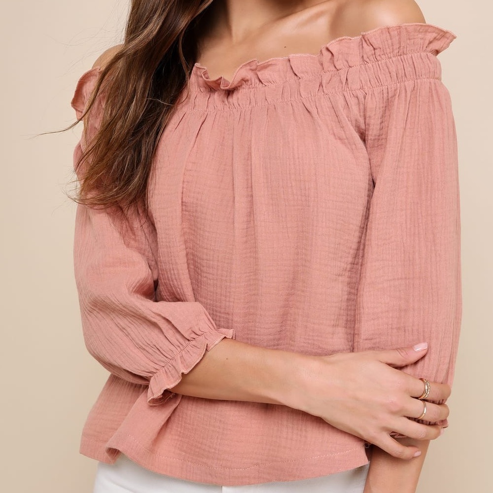 Lulu’s Off The Shoulder Top